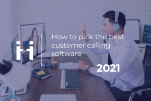 Customer calling software banner