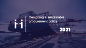 Designing a sustainable procurement policy