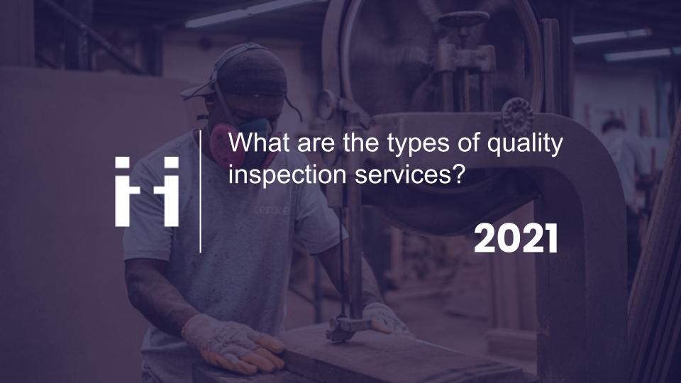 Quality inspection services banner