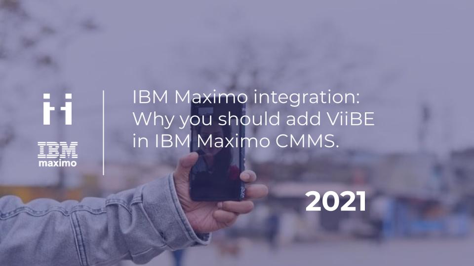 ViiBE integrated in IBM Maximo