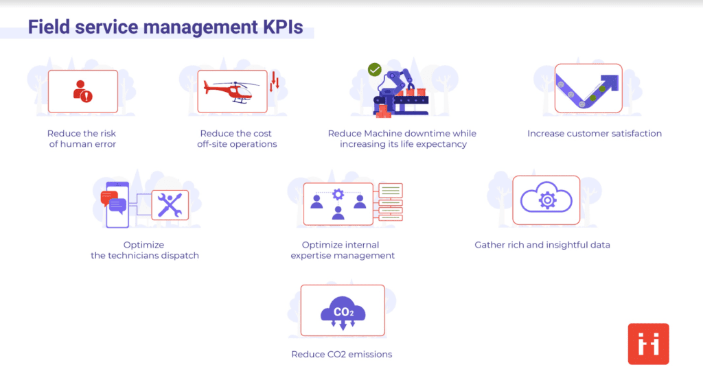 Field service management KPIs