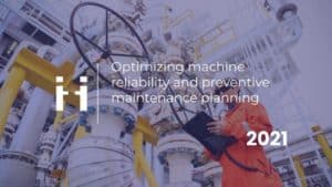 Banner Optimizing machine reliability and preventive maintenance planning