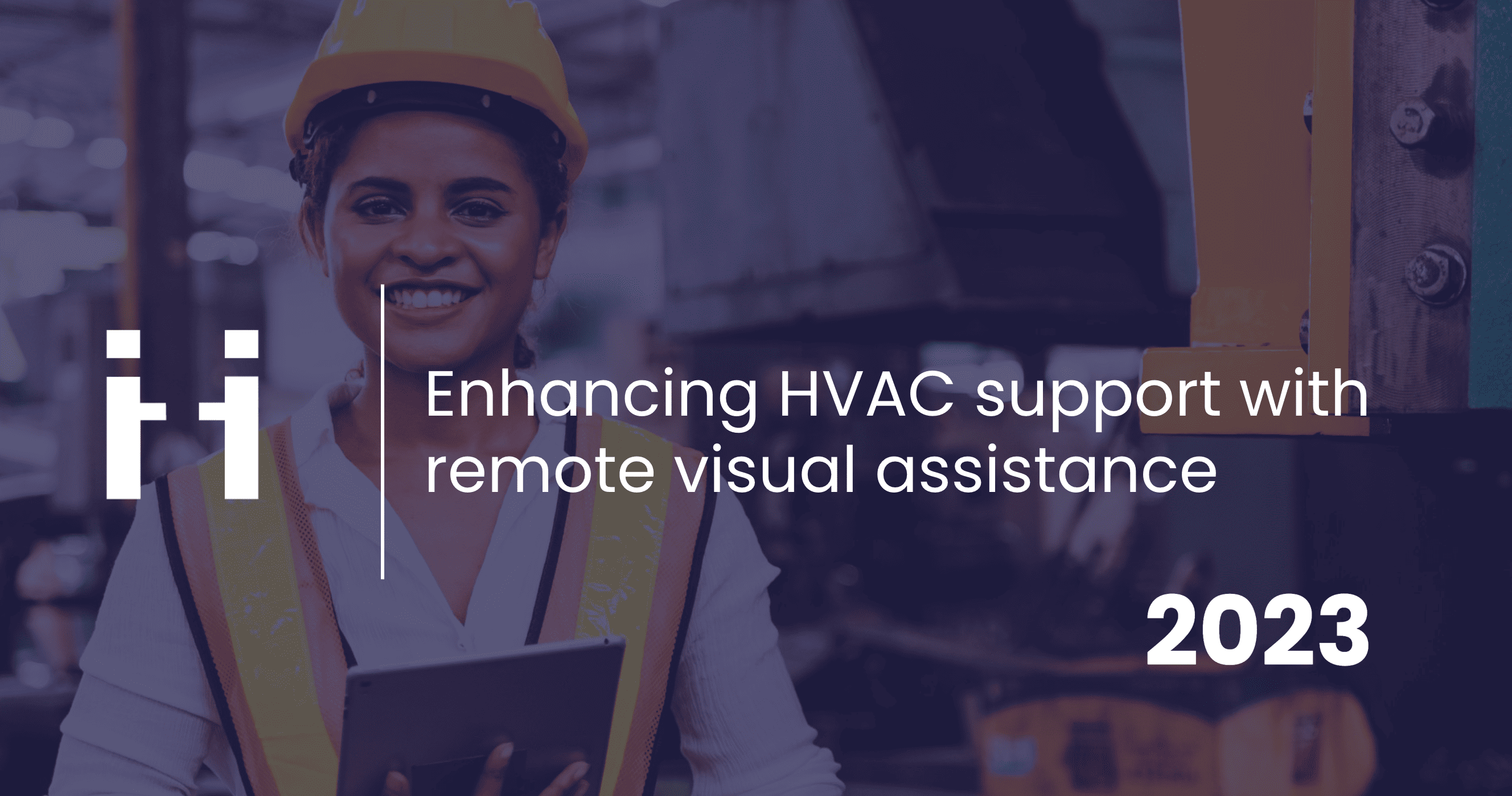 hvac support with remote visual assistance
