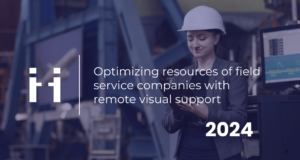 resource optimization with remote visual support