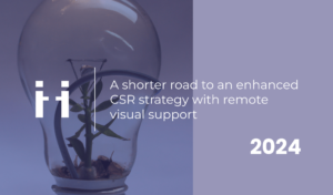 enhancing csr strategy with remote visual support